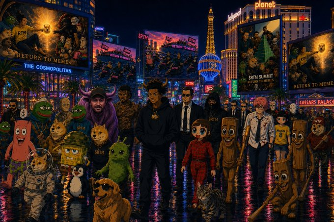 Vegas meme summit parade